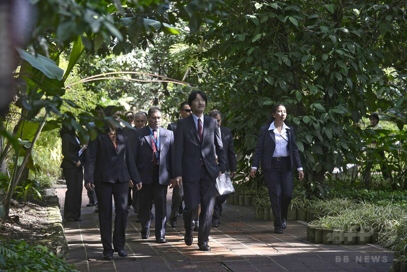 秋篠宮ご夫妻、国交樹立80周年記念しグアテマラを訪問