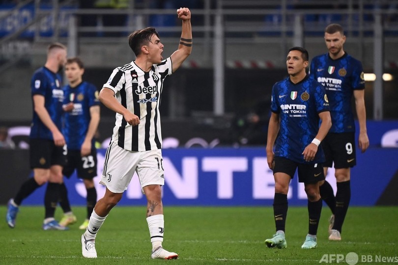 ユーベが終盤のPKでインテルとドロー ナポリは連勝止まる