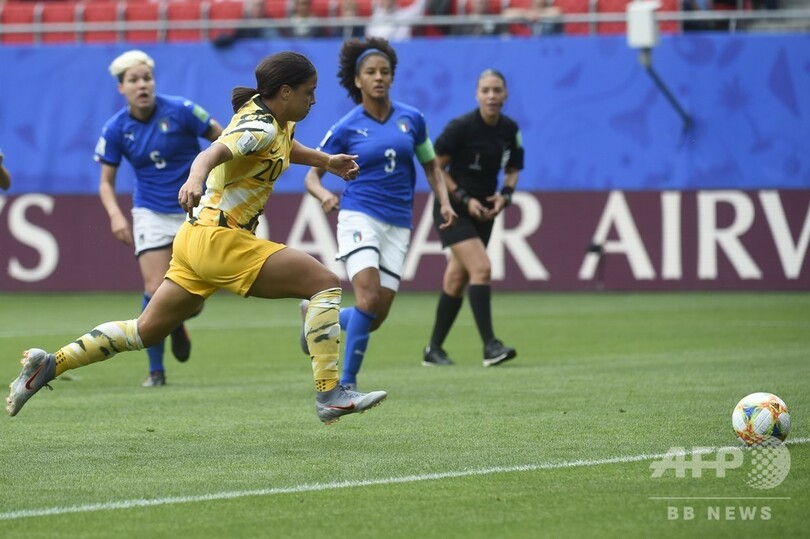イタリアが豪に劇的逆転勝ち、ボナンセアが2得点 女子W杯