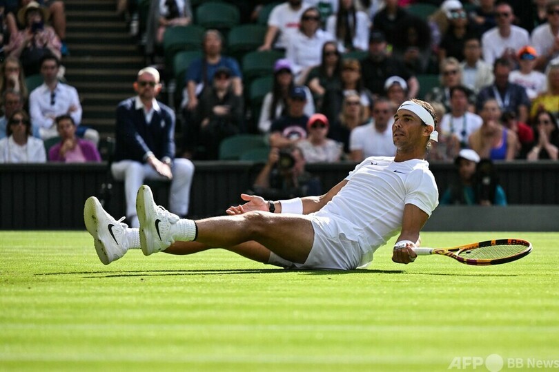 ナダルが苦しみながらも勝利 ウィンブルドン2回戦へ