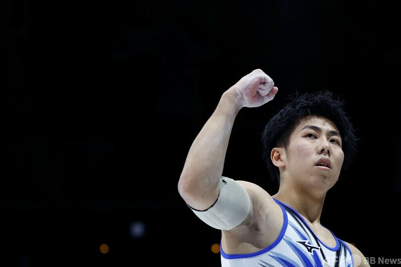 橋本大輝が鉄棒制し3冠、杉本は平行棒で銅 世界体操
