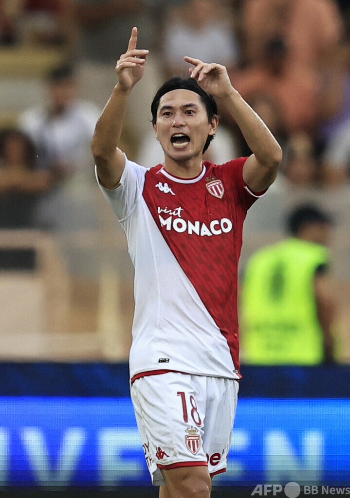 南野が2ゴール1アシスト モナコ3発快勝で開幕連勝