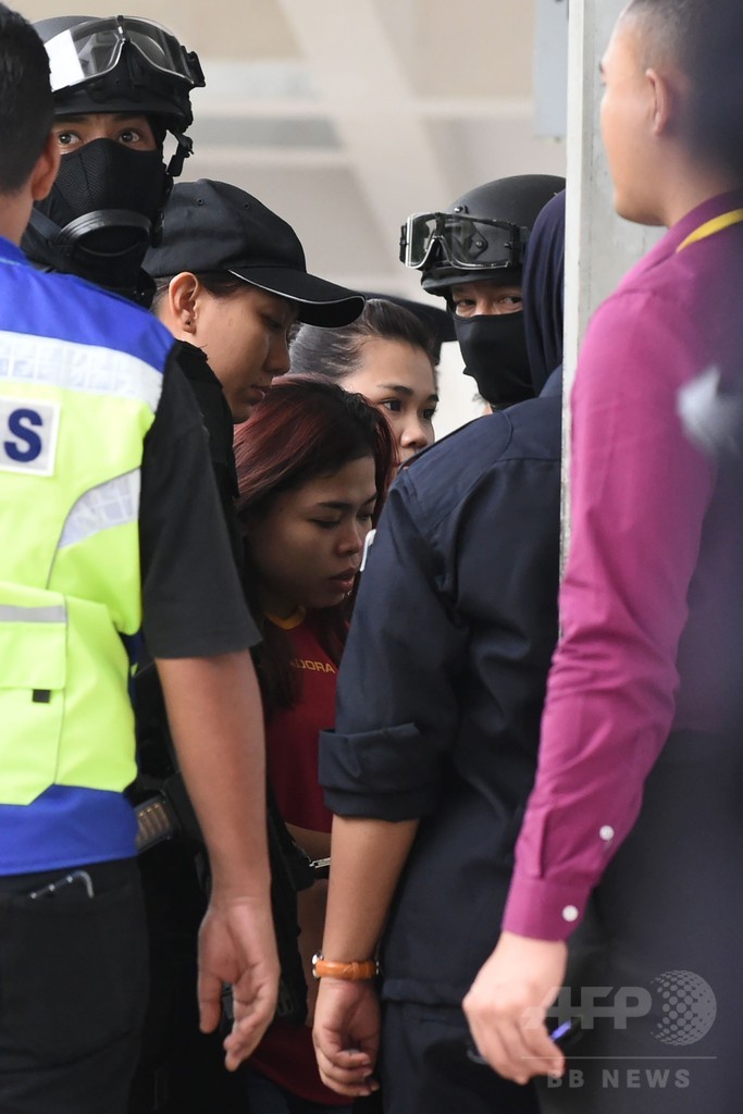金正男氏殺害、実行役の女2人起訴 有罪なら死刑も