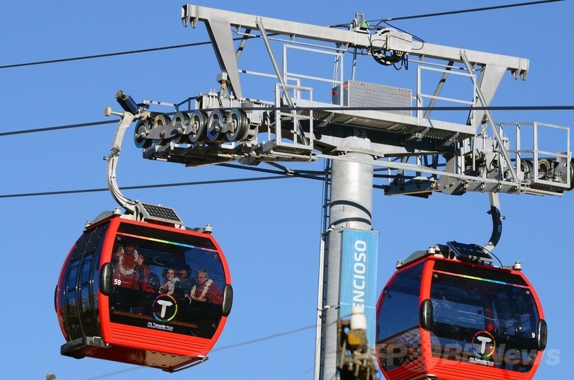 世界で一番高い場所にあるロープウエーが開業、ボリビア