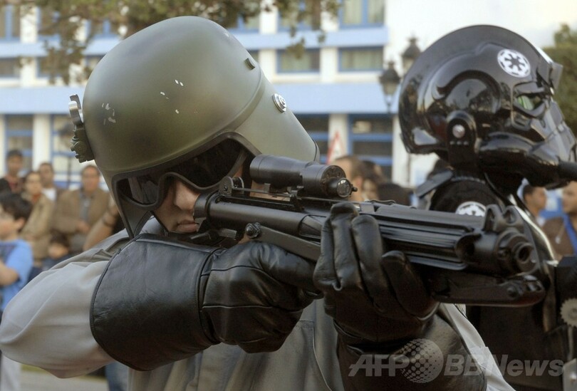 「スター・ウォーズ」のコスプレイベント、ロケ地のチュニジアで