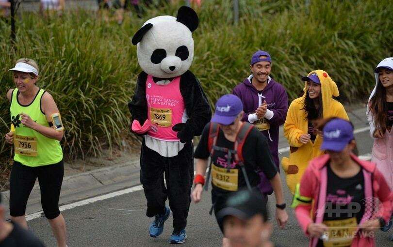 仮装もOK、シドニーで毎年恒例のチャリティーランニング