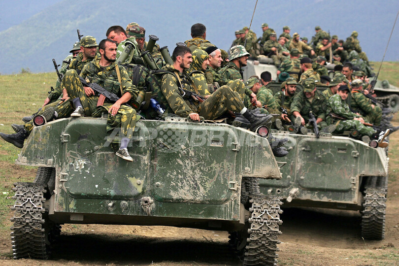 ロシア軍、南オセチア自治州を掌握 戦闘拡大の懸念強まる