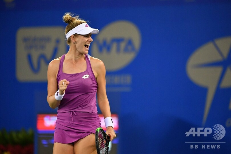 サバレンカが世界1位バーティ撃破、武漢OP連覇に王手