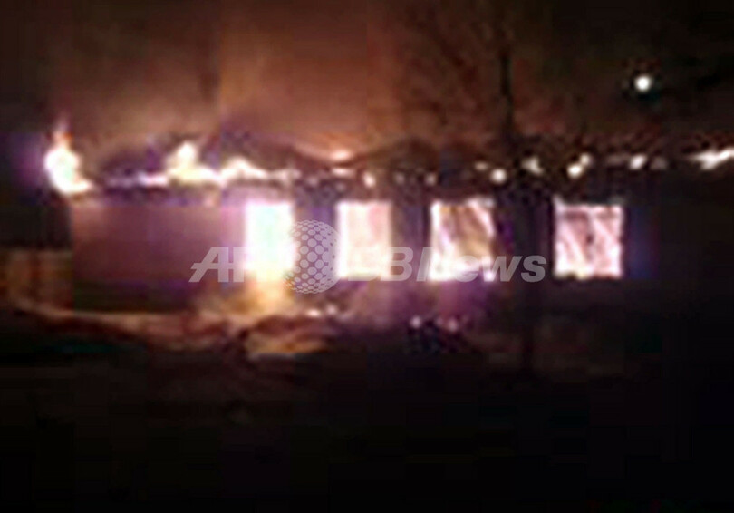 ロシアの精神科病院で火災、38人死亡 窓に鉄格子で逃げ遅れか