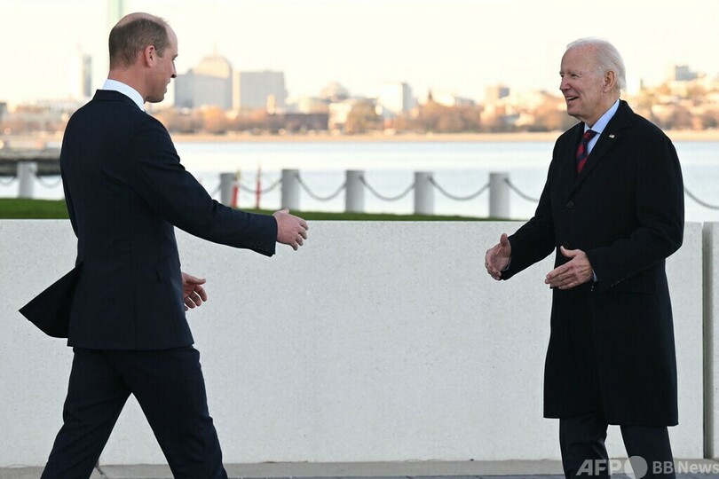 バイデン米大統領、ウィリアム英皇太子とボストンで面会