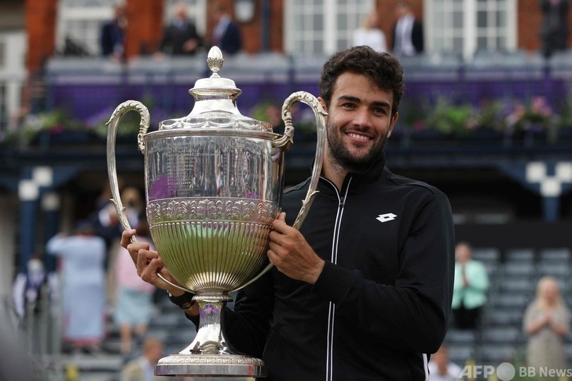 ベレッティーニ、ベッカー氏以来の初出場初V シンチ選手権