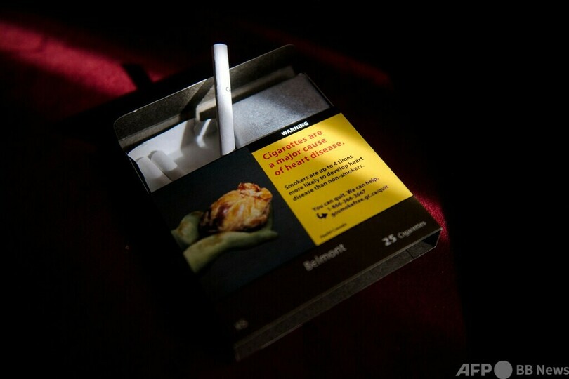 たばこ一本一本に警告文、新法施行 カナダ