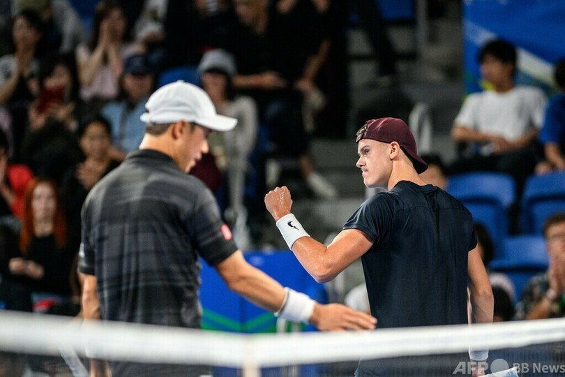 錦織圭4強ならず MP握るもルーネに逆転負け ジャパンOP