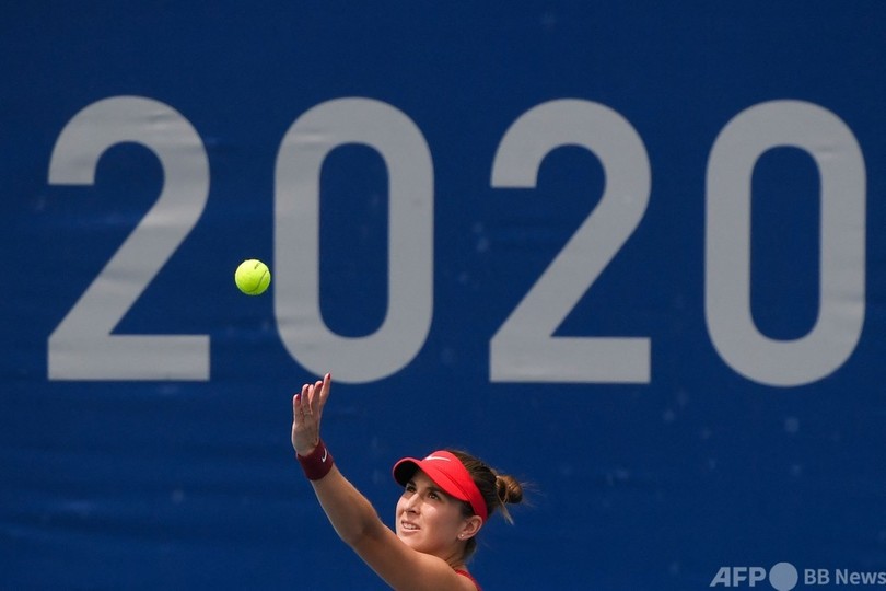 土居美咲は2回戦敗退、ベンチッチにストレート負け 東京五輪