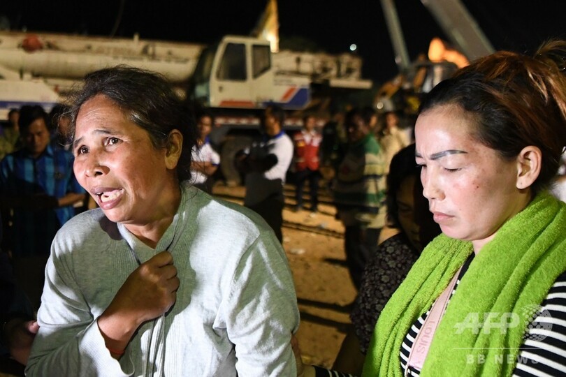 カンボジアで建設中のホテル倒壊、死者36人に