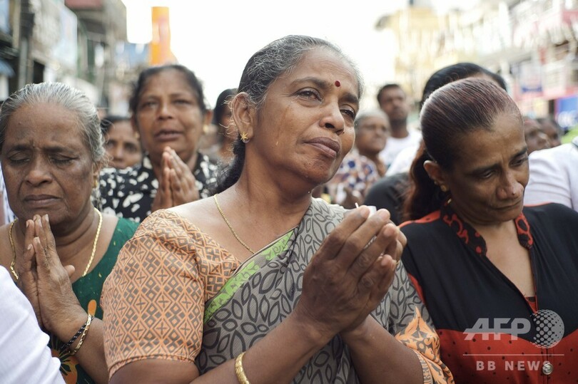 連続爆発から1週間のスリランカ、枢機卿が「人間性への侮辱」と非難