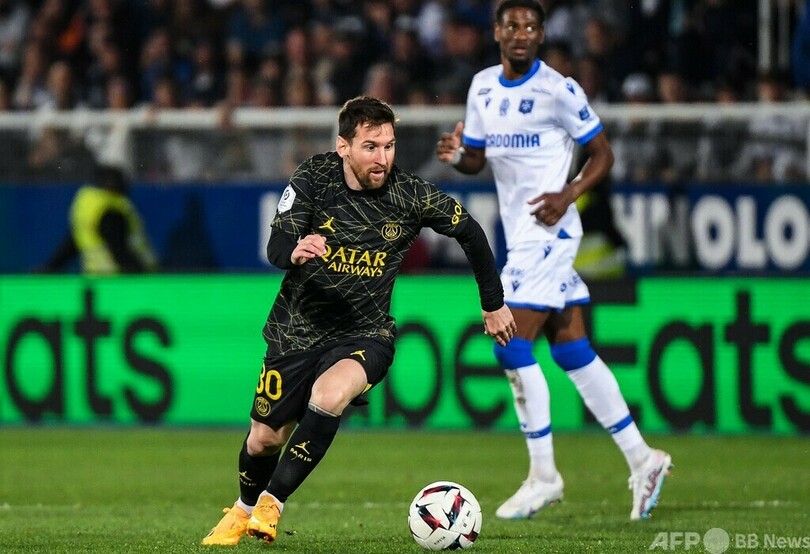 PSG勝利で優勝決定的 エムバペが2ゴール