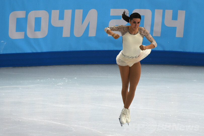 フィギュア女子SPで12位のマルケイ、ソチ五輪