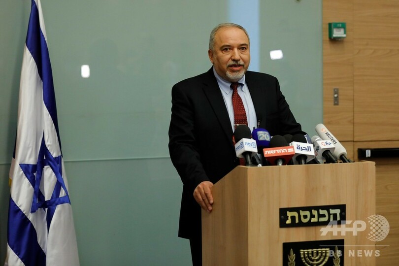 イスラエル国防相が辞任 ガザ停戦に反発