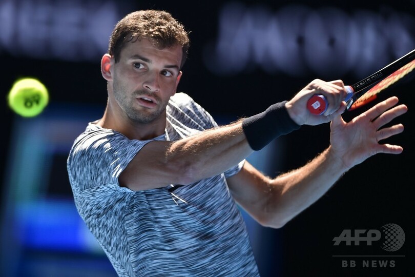 ディミトロフが自身初の全豪4強、ゴフィンをストレートで撃破