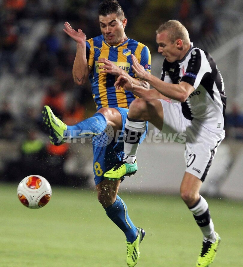 フランクフルトがアポエルに快勝、ヨーロッパリーグ