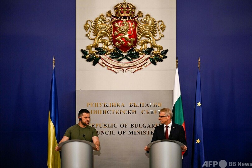 ロシア、ゼレンスキー氏のブルガリア訪問を非難「紛争拡大」