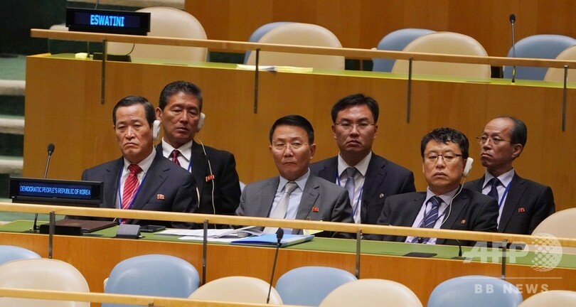 北朝鮮外相、制裁下での非核化先行「あり得ぬ」 国連総会演説