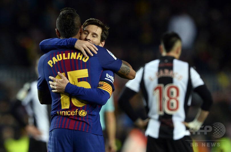 バルセロナが快勝、セルタとドローのレアルと勝ち点16差に