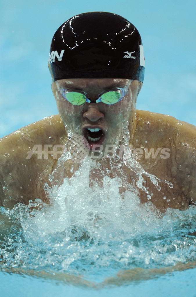 北島 100メートル平泳ぎ準決勝進出