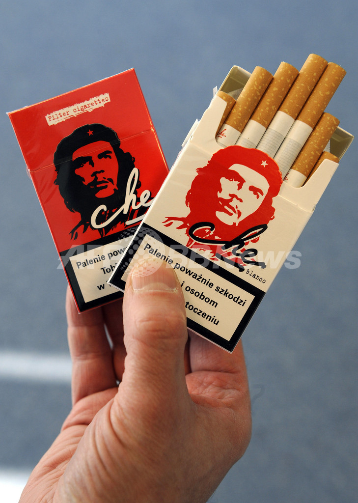 ゲバラが描かれた煙草、右派議員が「全体主義を扇動」と抗議 ポーランド