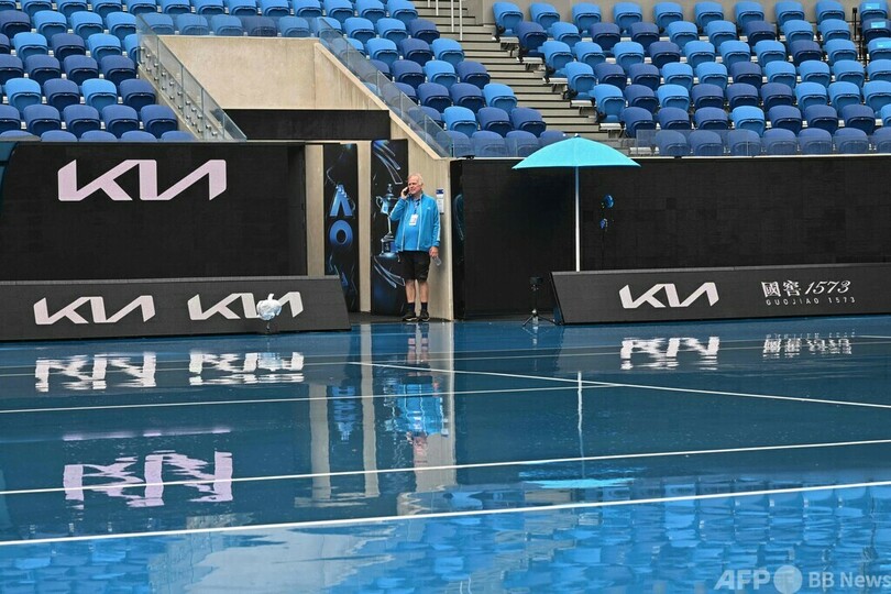 降雨で全豪OPの日程に遅れ、選手からは不満の声も