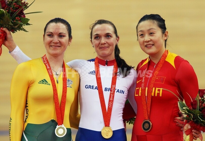 ペンドルトン 自転車トラック・女子スプリントで金メダル