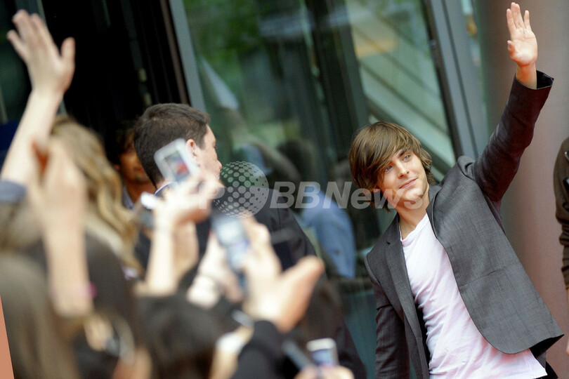 ザック・エフロン、ドイツでも大人気