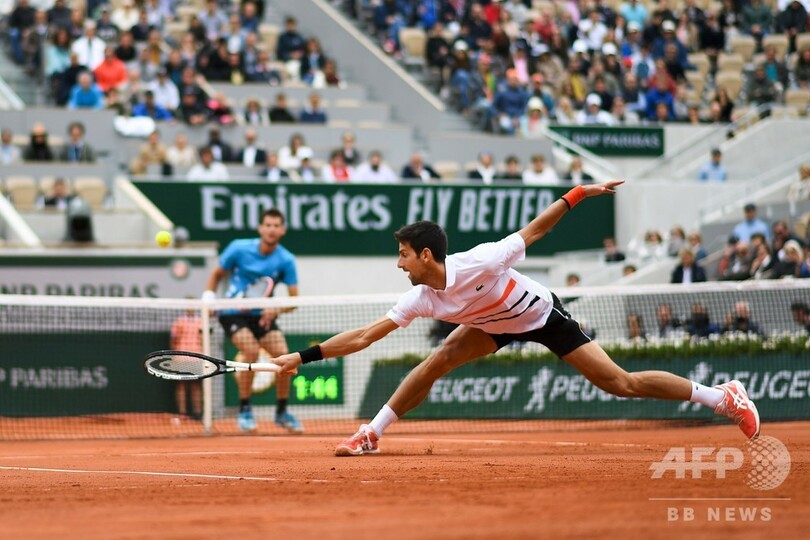 ティエムが王者ジョコビッチ破る、2年連続でナダルとの全仏決勝へ 