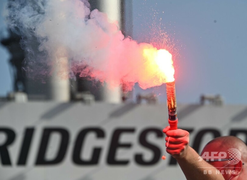 ブリヂストン、仏工場閉鎖を発表 「言語道断」と経済相