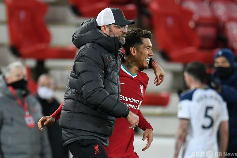 リバプールがスパーズ破り首位浮上 フィルミーノが劇的決勝点