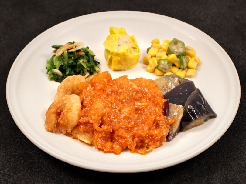 待望の人気プレミアムメニューが復活！「海老満喫！チリディッシュ」・「宮崎県産豚のこだわり生姜焼き」が11月25日（火）より再登場