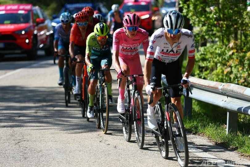 総合首位ポガチャルが区間2連勝 ジロ・デ・イタリア