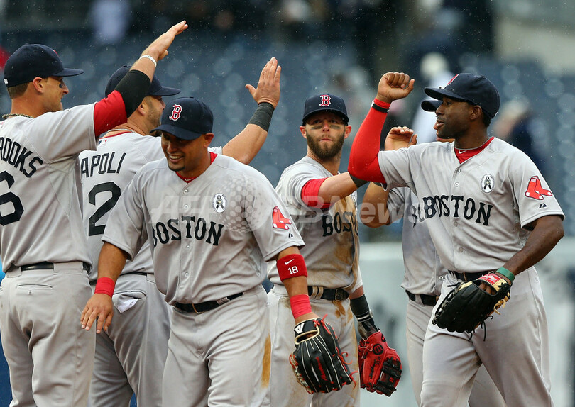 上原、田沢が登板のレッドソックスがヤンキースを下す