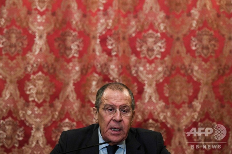 北方領土へのロシア主権「認めよ」 外相会談後にラブロフ氏