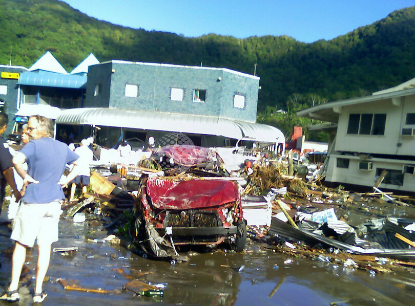 サモア沖地震、死者113人に