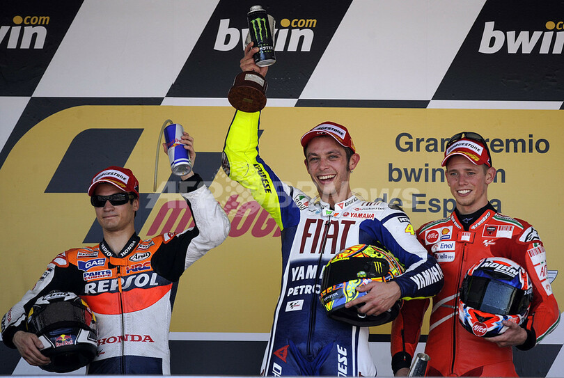 ロッシ 第3戦でシーズン初優勝、スペインGP