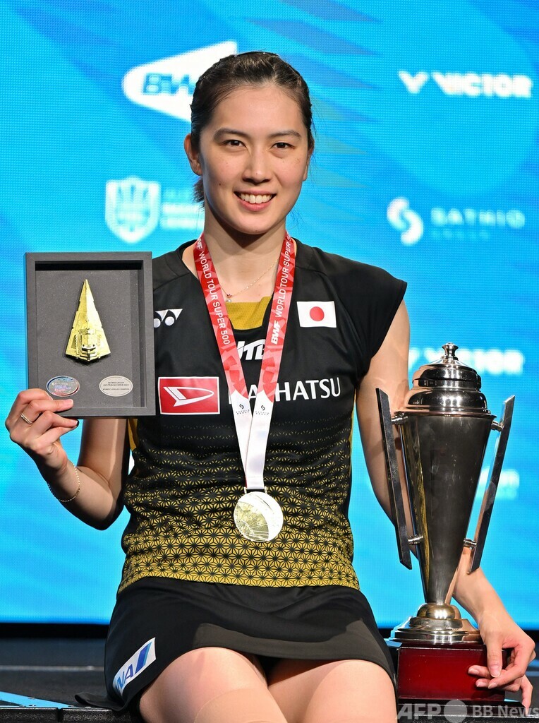 大堀彩が今季ツアー2勝目、奈良岡功大は準優勝 バド豪オープン