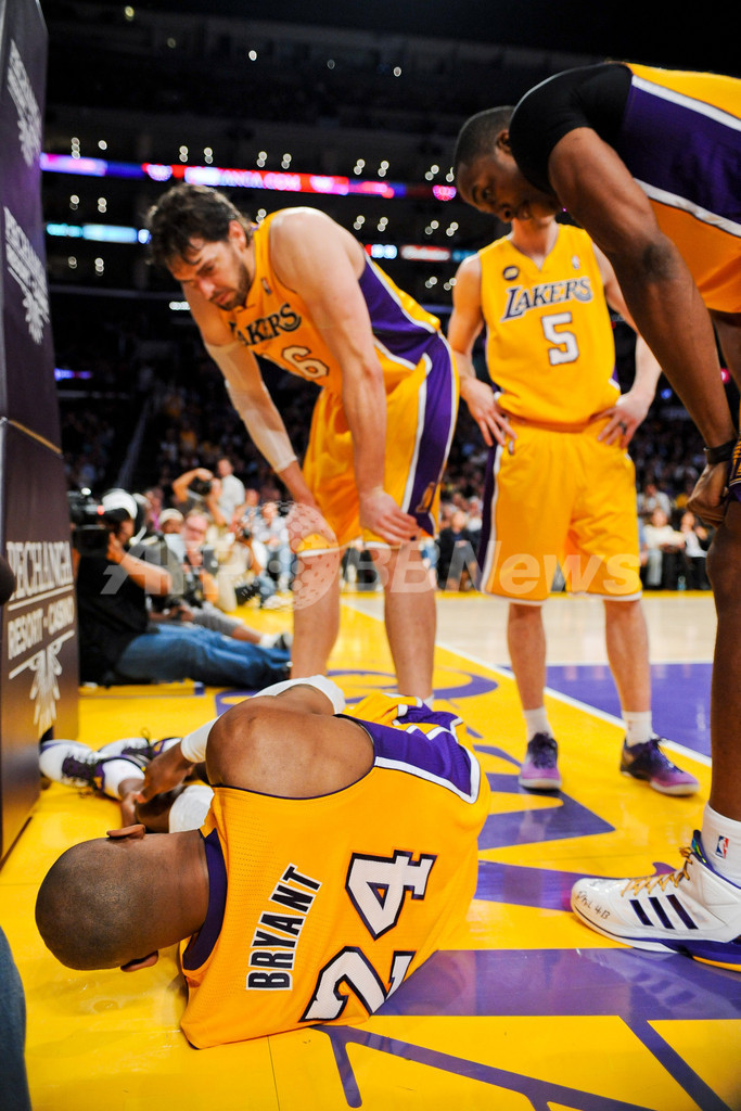 レイカーズのブライアントがアキレス腱断裂か、今季絶望も