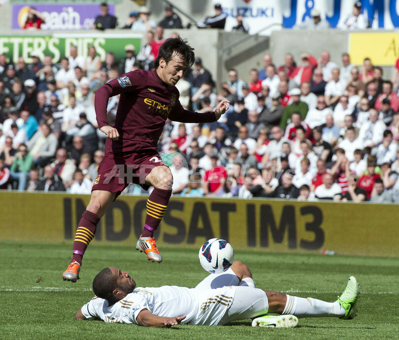 マンチェスター・シティとスウォンジーは引き分け