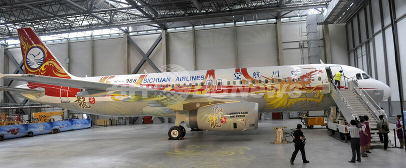 欧州航空機エアバス、初の中国製A320機を納入
