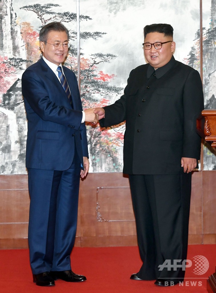 正恩氏、年内にもソウル訪問へ 南北首脳、ミサイル実験場の閉鎖も合意