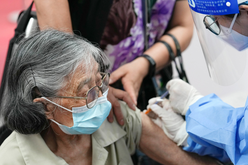 中国、60歳以上のワクチン接種完了者2億2600万人に