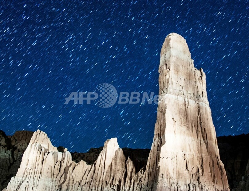 ペルセウス座流星群、世界各地で観測