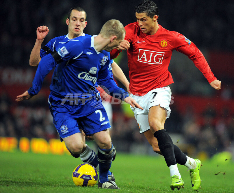 マンチェスター・ユナイテッド ロナウドの得点でエバートンに勝利